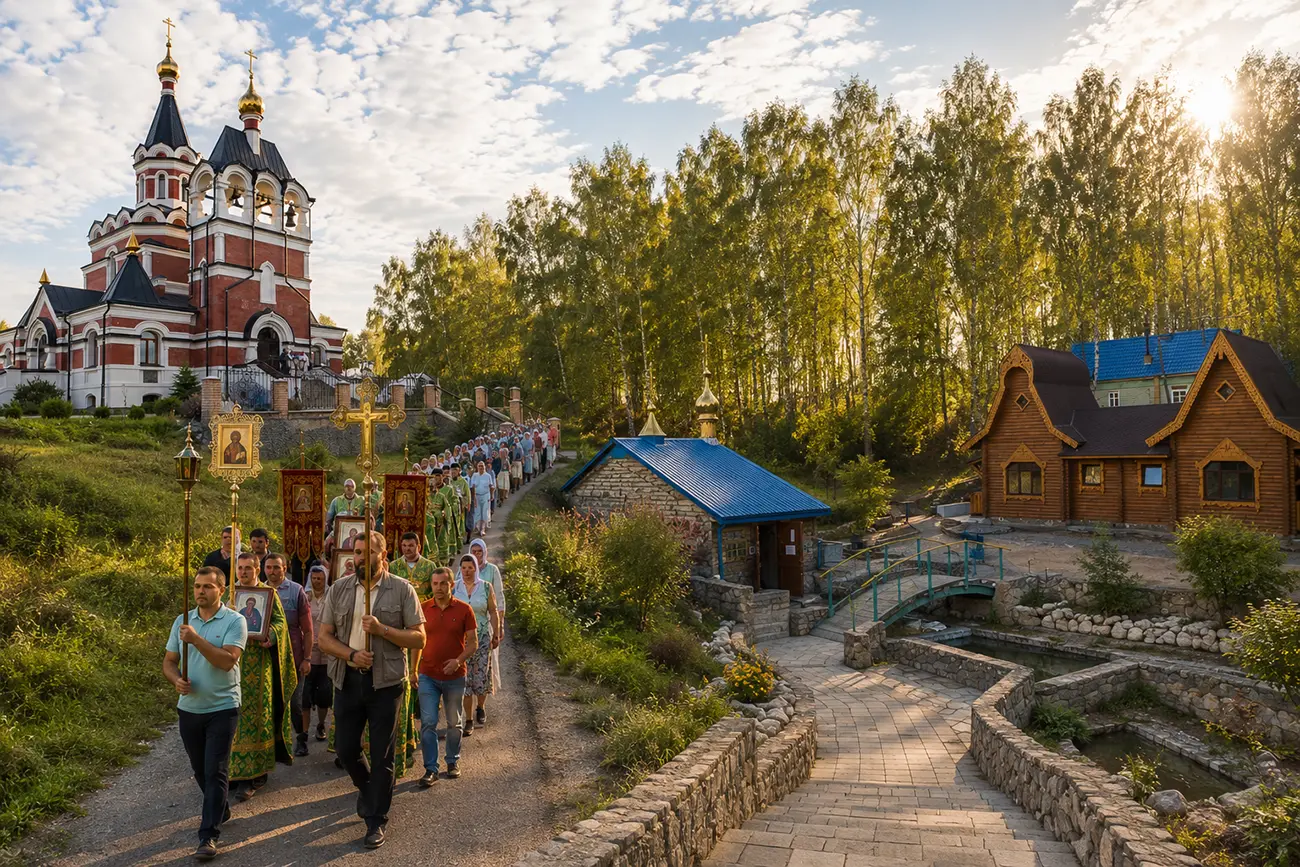 Крестный ход в Искитиме